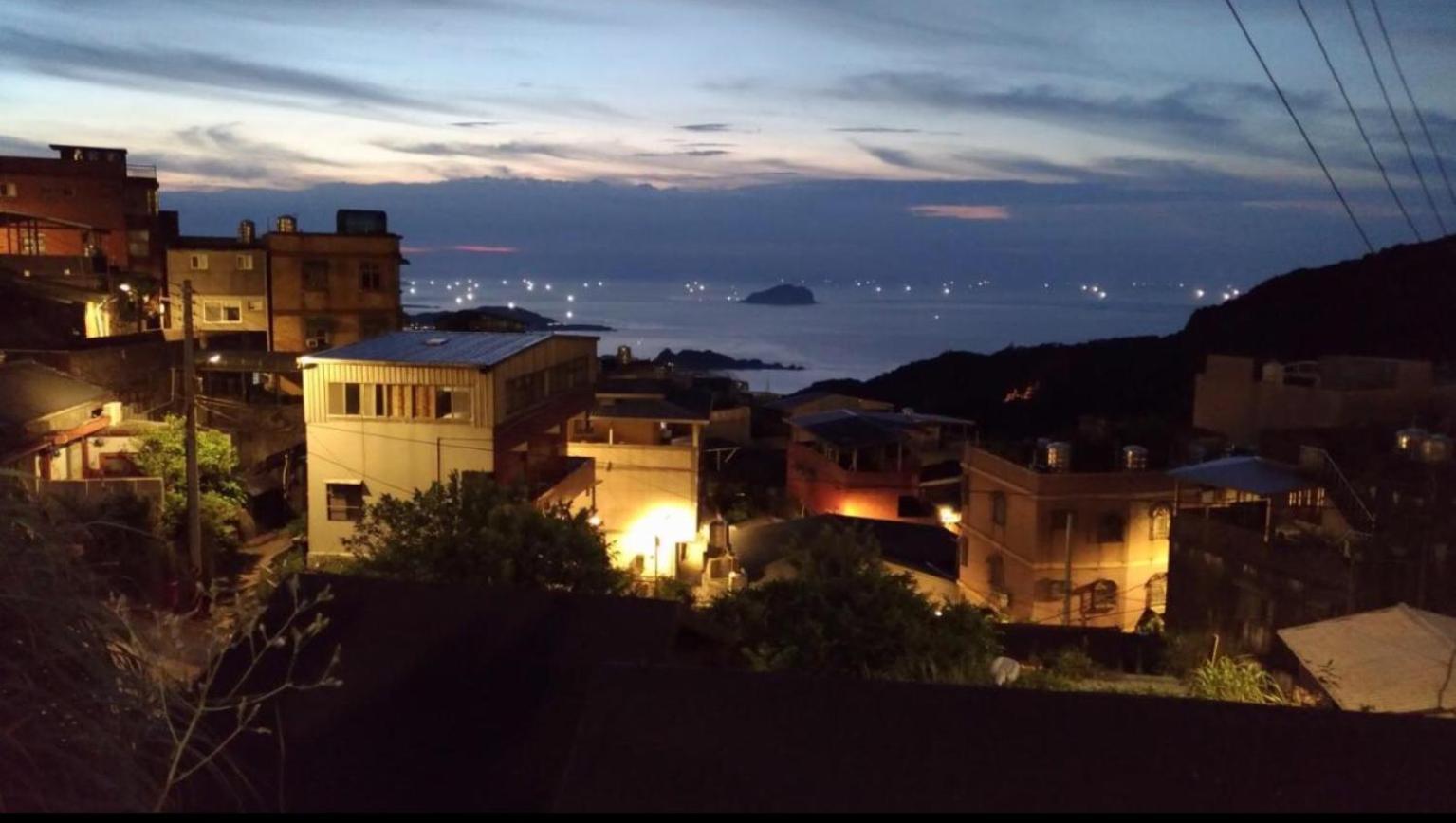 九份山海灣民宿 I 近老街 L 海景檜木房 Kültér fotó