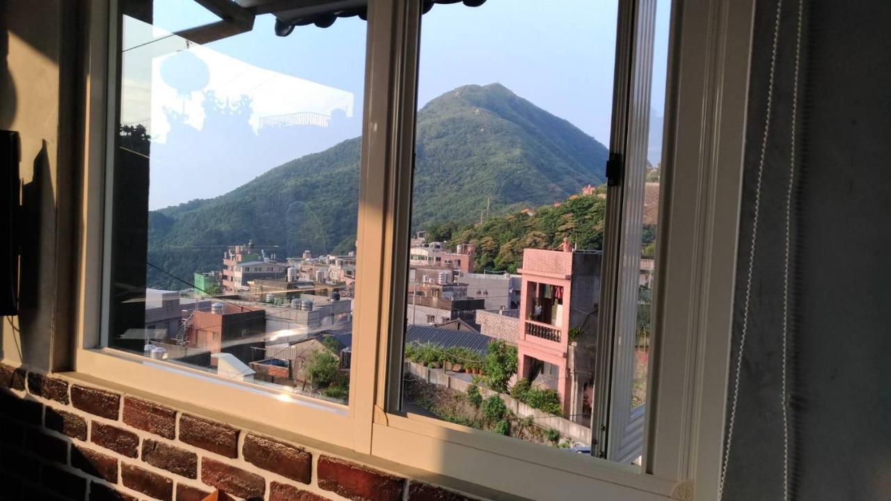 九份山海灣民宿 I 近老街 L 海景檜木房 Kültér fotó